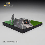 CMModel 1/64 New Carousel Scene with Curved Track
