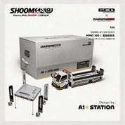 GCD x SHOOM64 1:64 DarwinPRO AIRFORCE HINO 300 + Tent