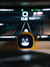 Mangogo smart intelligent expression robot - Yellow Color