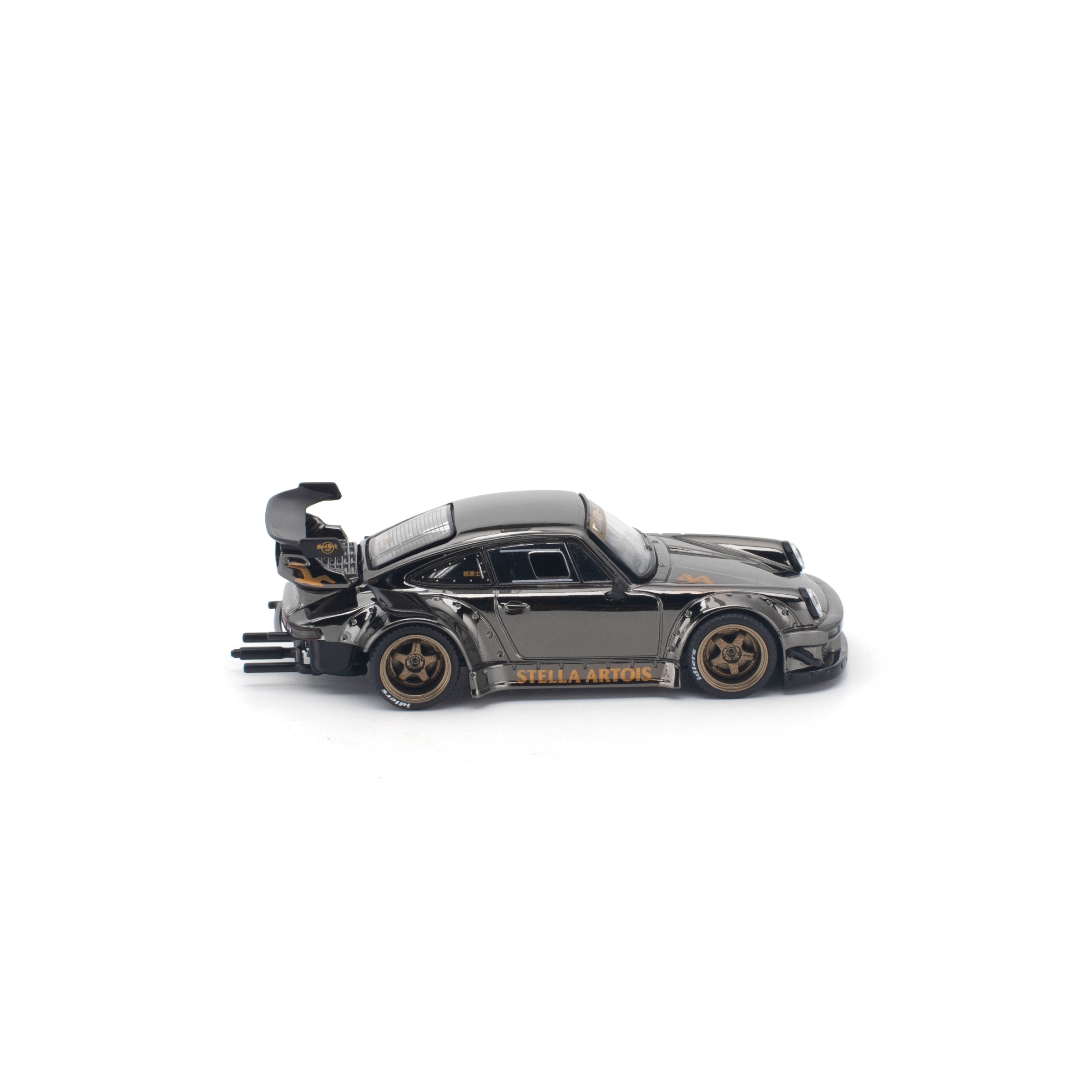 POP RACE 1/64 - RWB 930 GUN METAL
