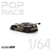 POP RACE 1/64 LBWK AMG GT3 EVO - BLACK NEW TOOLING