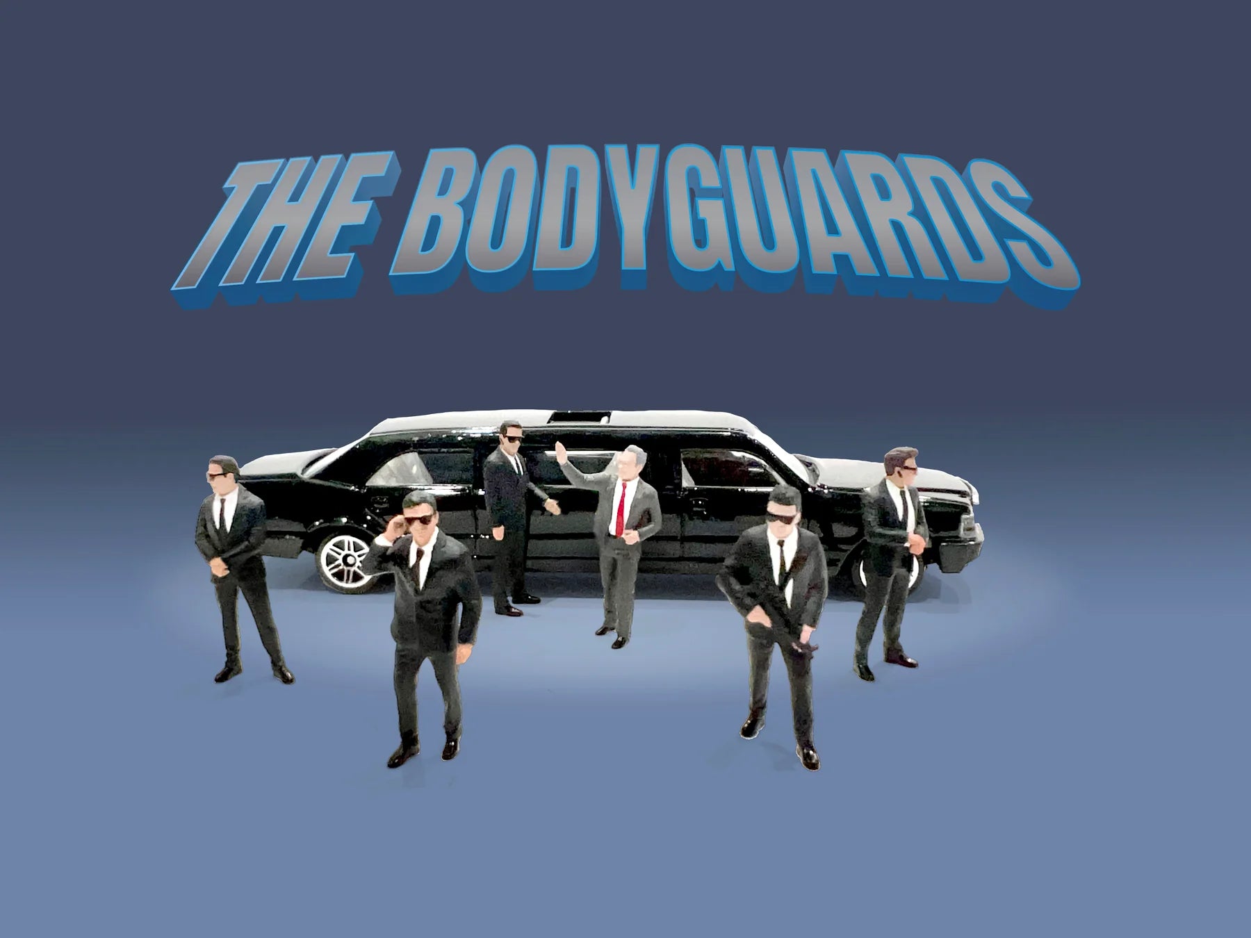 American Diorama 1:64 Figure – The Bodyguards Alle AD-2421