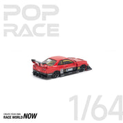 POP RACE 1/64 - LB-ER34 SUPER SILHOUETTE RED NEW TOOLING