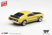 MINIGT 1/64 Ford Mustang Boss 302 1969 Bright Yellow