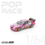 POP RACE 1:64 PANDEM S13 EVA RT PRODUCTION MODEL CUSTOM TYPE-08 EVA RACING x 1087X