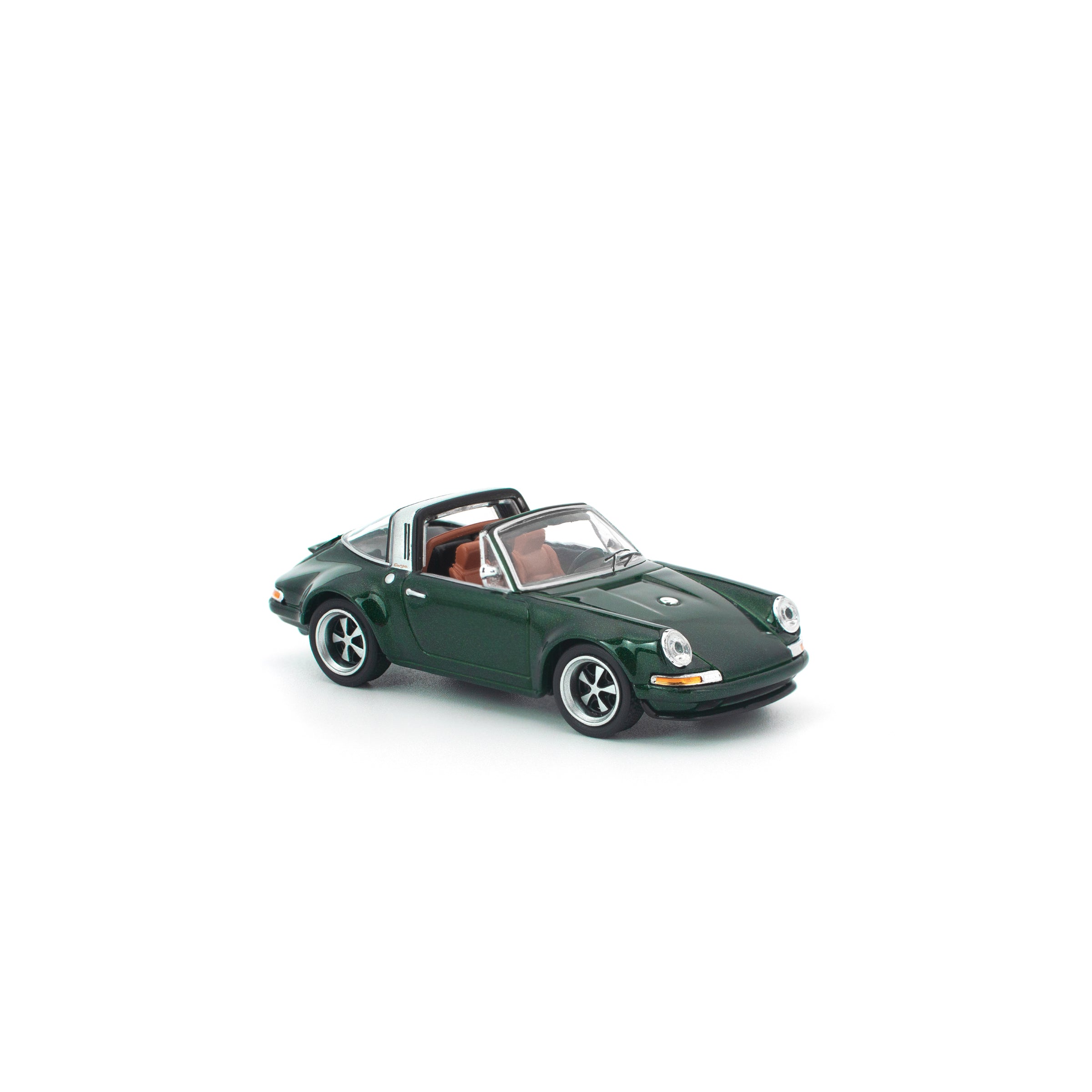 POP RACE 1/64 - SINGER TARGA GREEN - PR640068