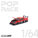 POP RACE 1/64 - LB-ER34 SUPER SILHOUETTE RED NEW TOOLING