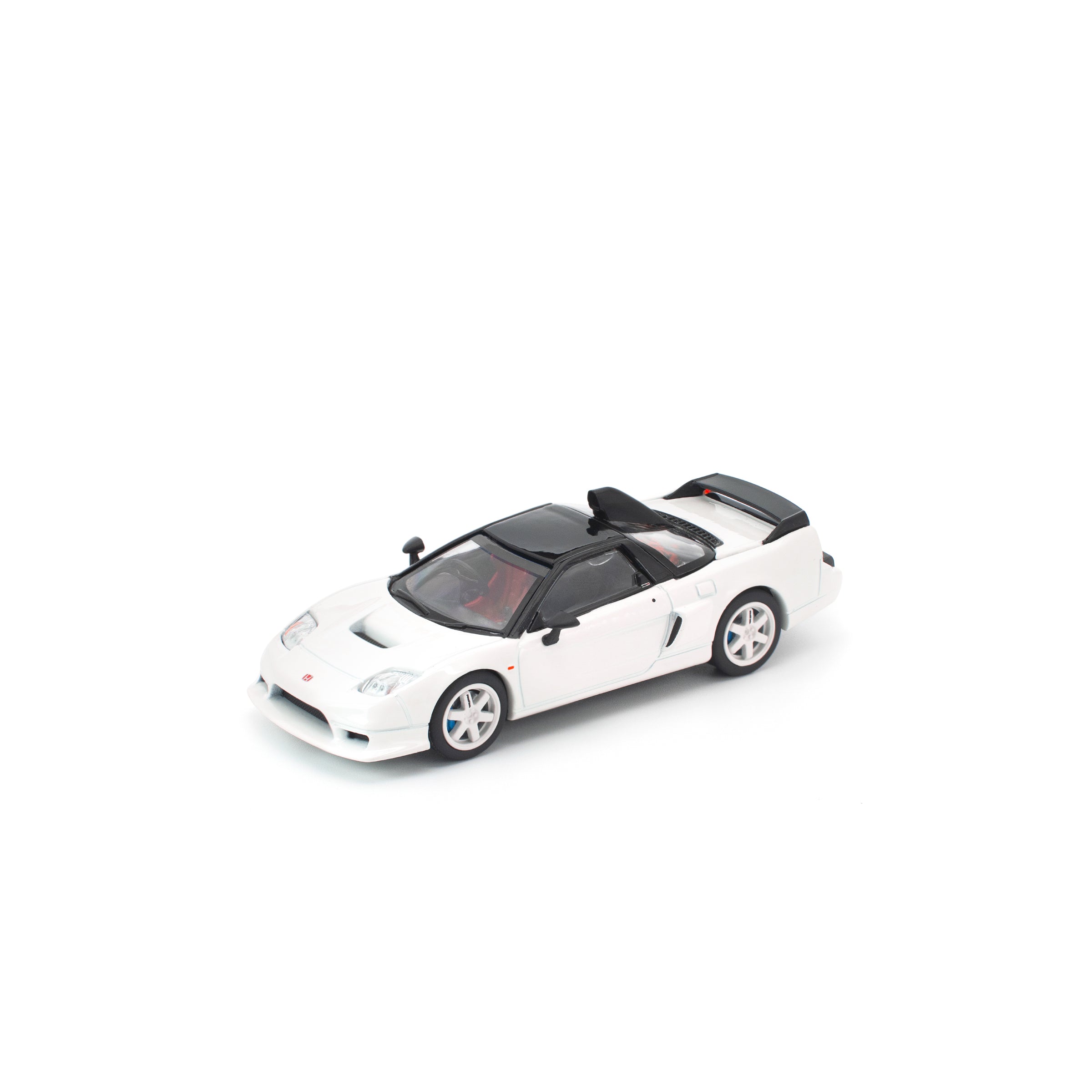 POP RACE 1/64 HONDA NSX-R GT WHITE
