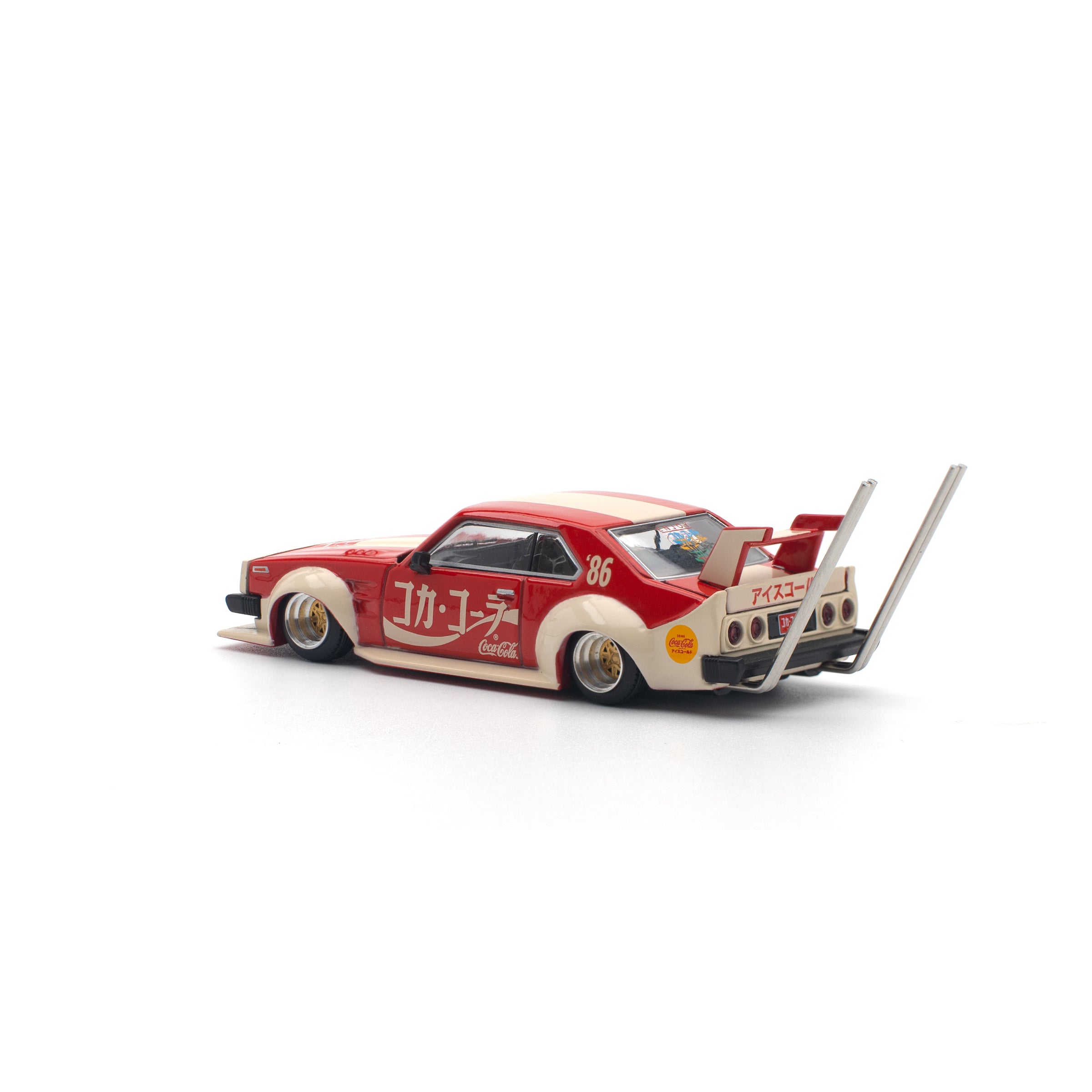 POPRACE 1/64 NISSAN SKYLINE C210 KAIDO RACER BOSOZOKU STYLE COCA COLA