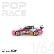 POP RACE 1:64 PANDEM S13 EVA RT 生产型定制初号机 EVA RACING x 1087X