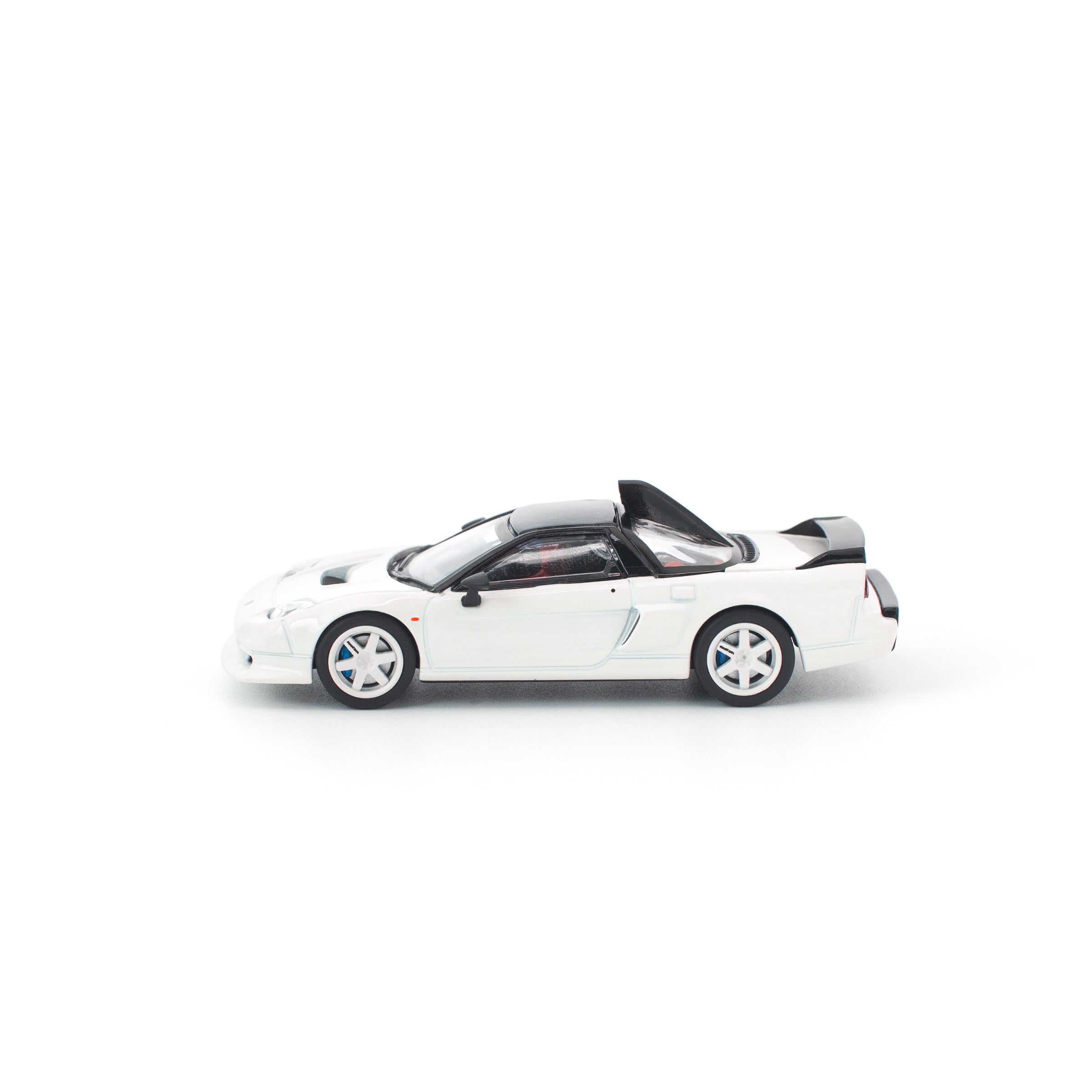 POP RACE 1/64 HONDA NSX-R GT WHITE
