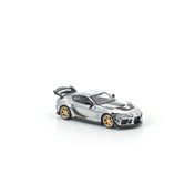 POP RACE 1/64 - DARWIN PRO 66G WBK SUPRA A90 SILVER CHROME - PR640492