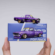 POP RACE 1:64 PANDEM DATSUN 620 2025 TOKYO AUTO SALON EXCLUSIVE