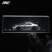 INNO64 1:64 Toyota Supra (A80) TOP SECRET GT300 SILVER GT SHOW EXCLUSIVE