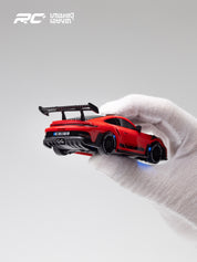 JXC 1/43 GT3 RS RC Red Drift Car (Ready to Run, 4WD Gyro)