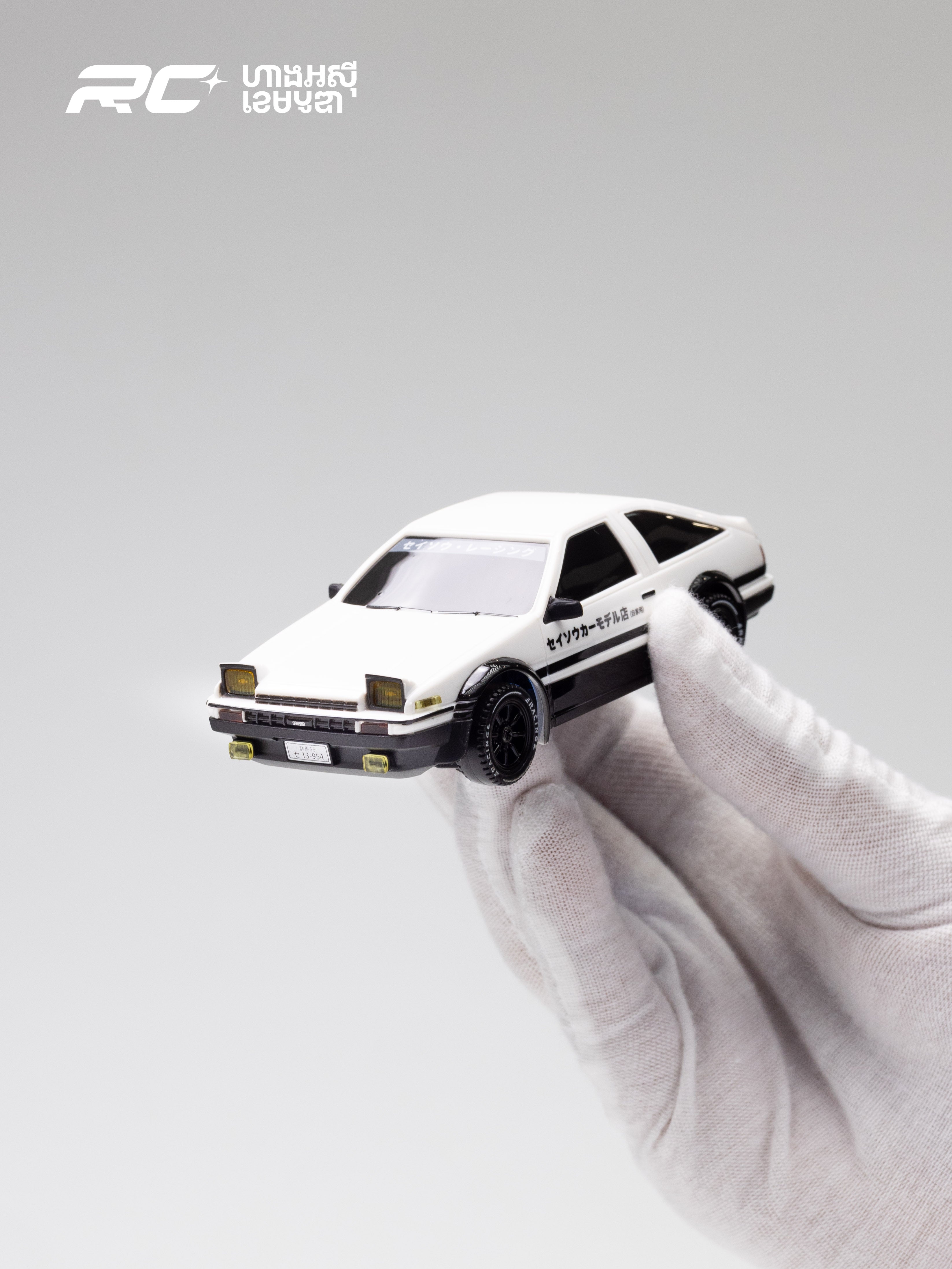 JXC 1/43 Toyota AE86 RC Drift Car (Ready to Run, 4WD Gyro)