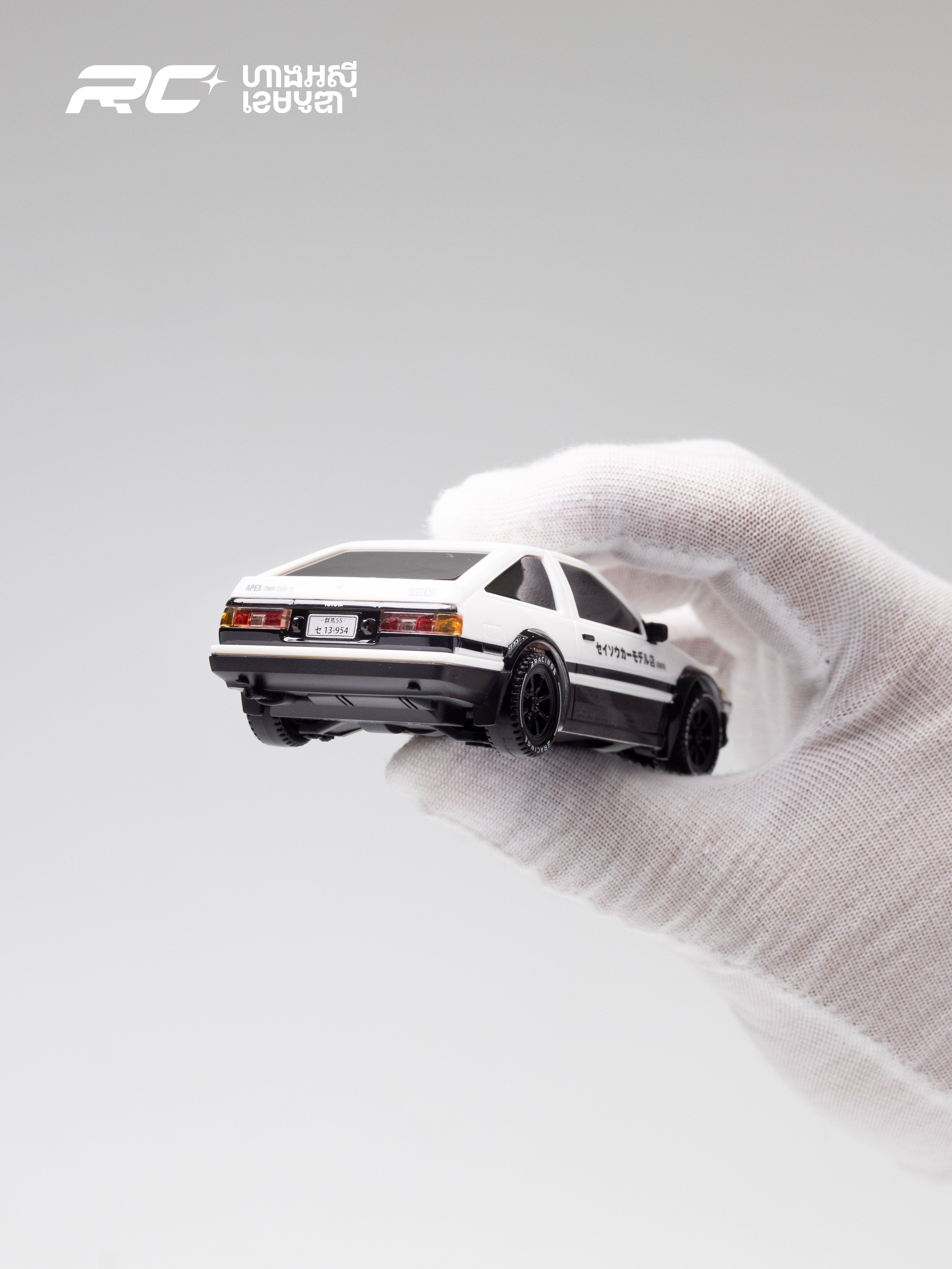JXC 1/43 Toyota AE86 RC Drift Car (Ready to Run, 4WD Gyro)