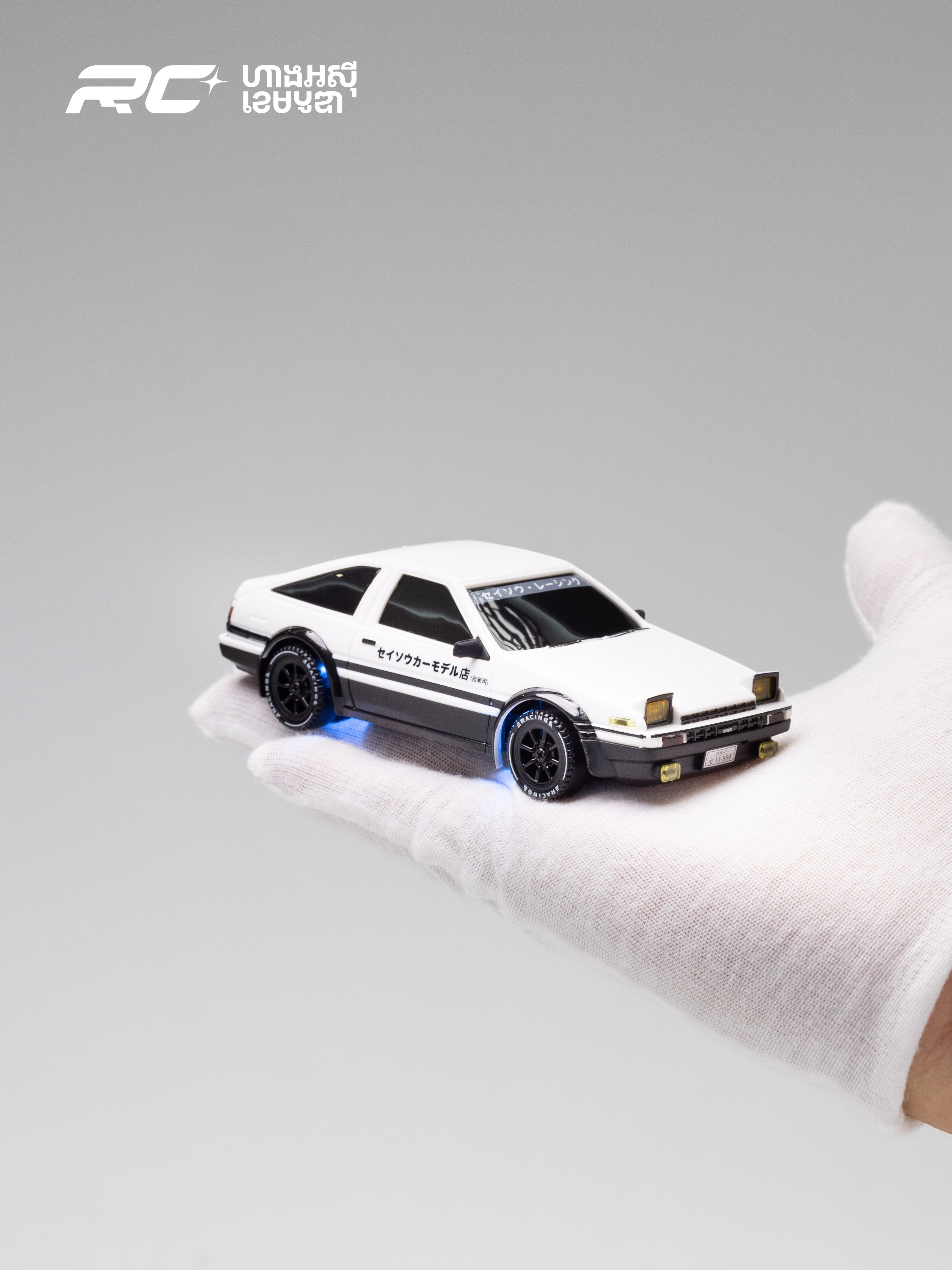 JXC 1/43 Toyota AE86 RC Drift Car (Ready to Run, 4WD Gyro)