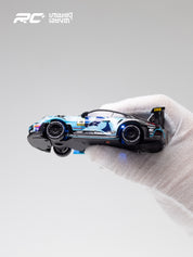 JXC 1/43 GT3 RS RC Blue Drift Car (Ready to Run, 4WD Gyro) (Copy)