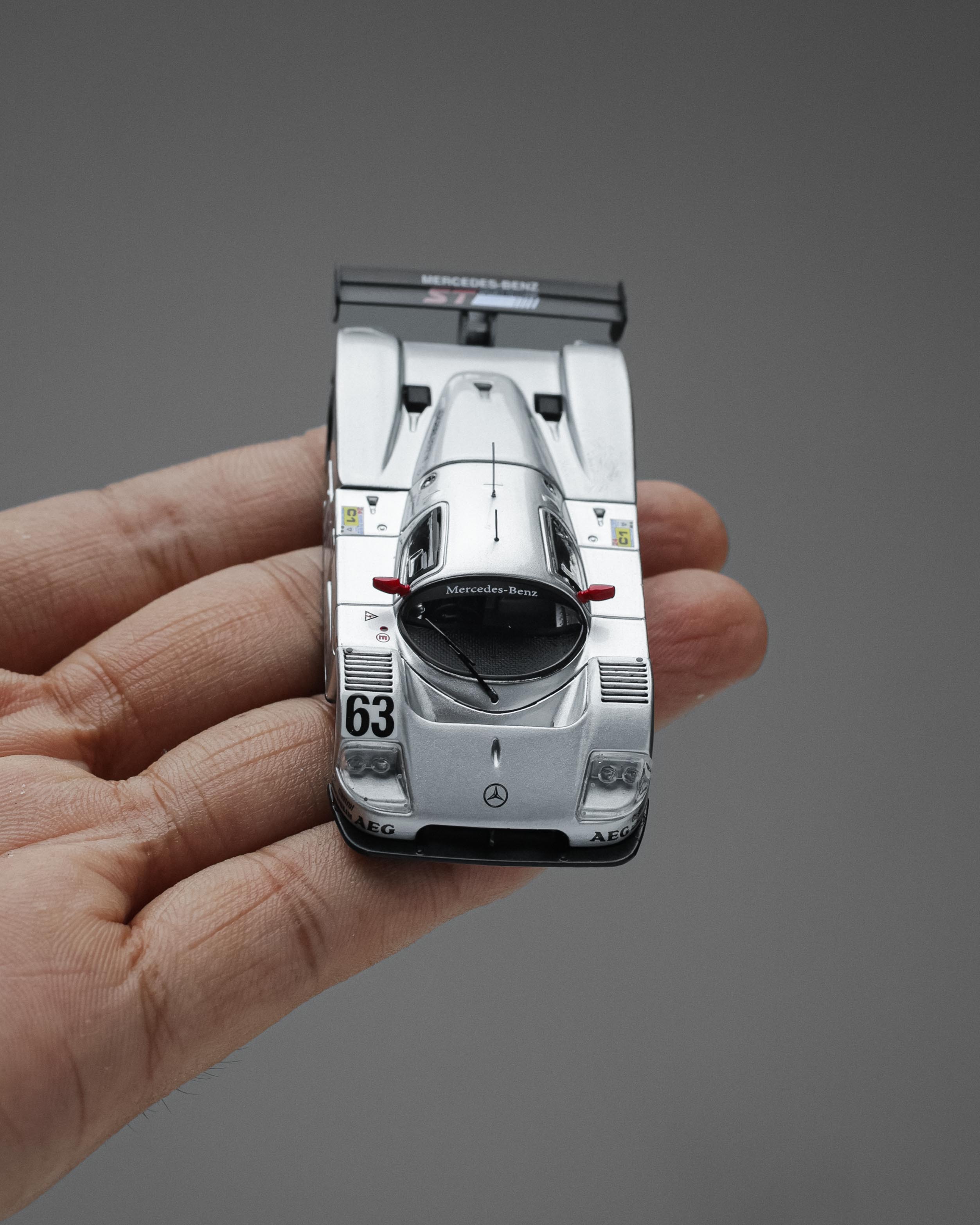 YS MODEL 1:64 MERCEDES BENZ SAUBER C9 #62
