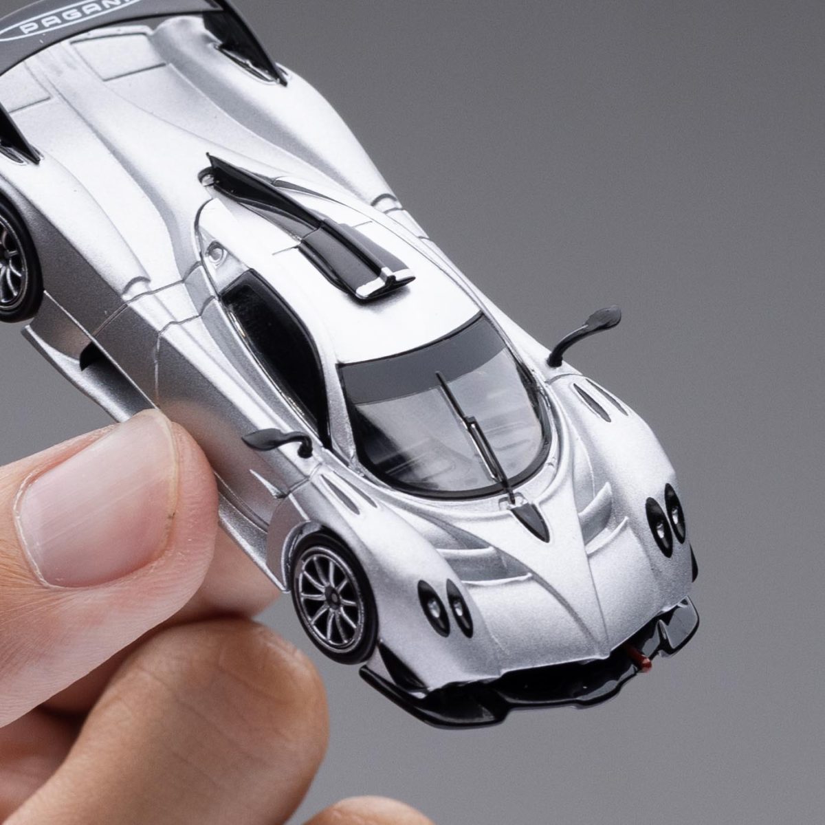 Pagani Huayra R Satin Silver