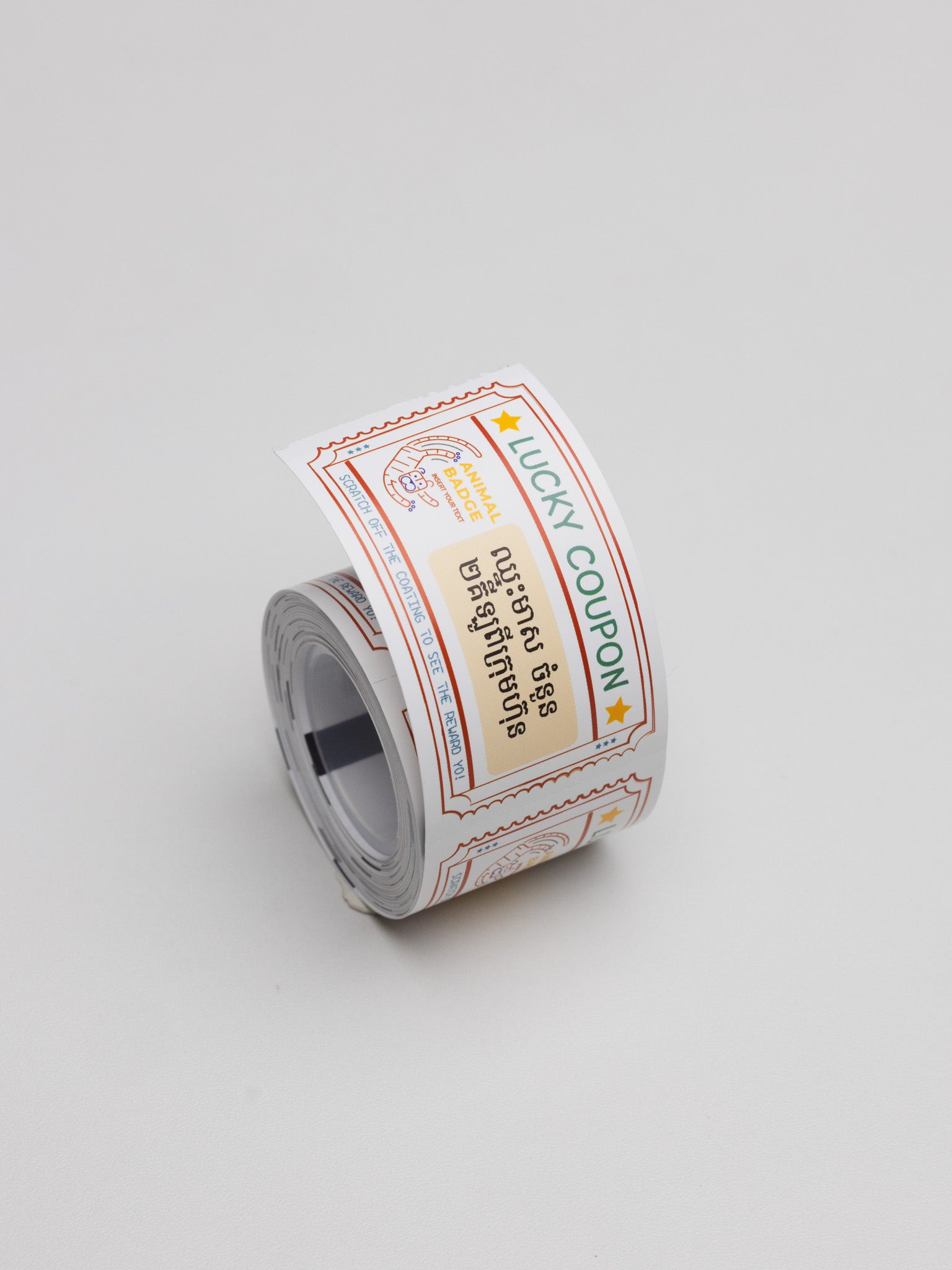 Niimbot TP35*60-115 DIY Scratch off Sticker