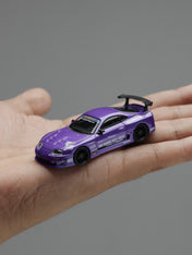 MINIGT 1/64 - Toyota Supra (A80) Top Secret GT-300 Top Secret Purple