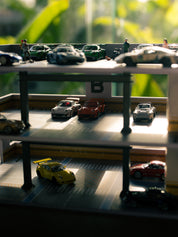 MoreArt1:64 Japanese Parking Building Scene B Simulation Model