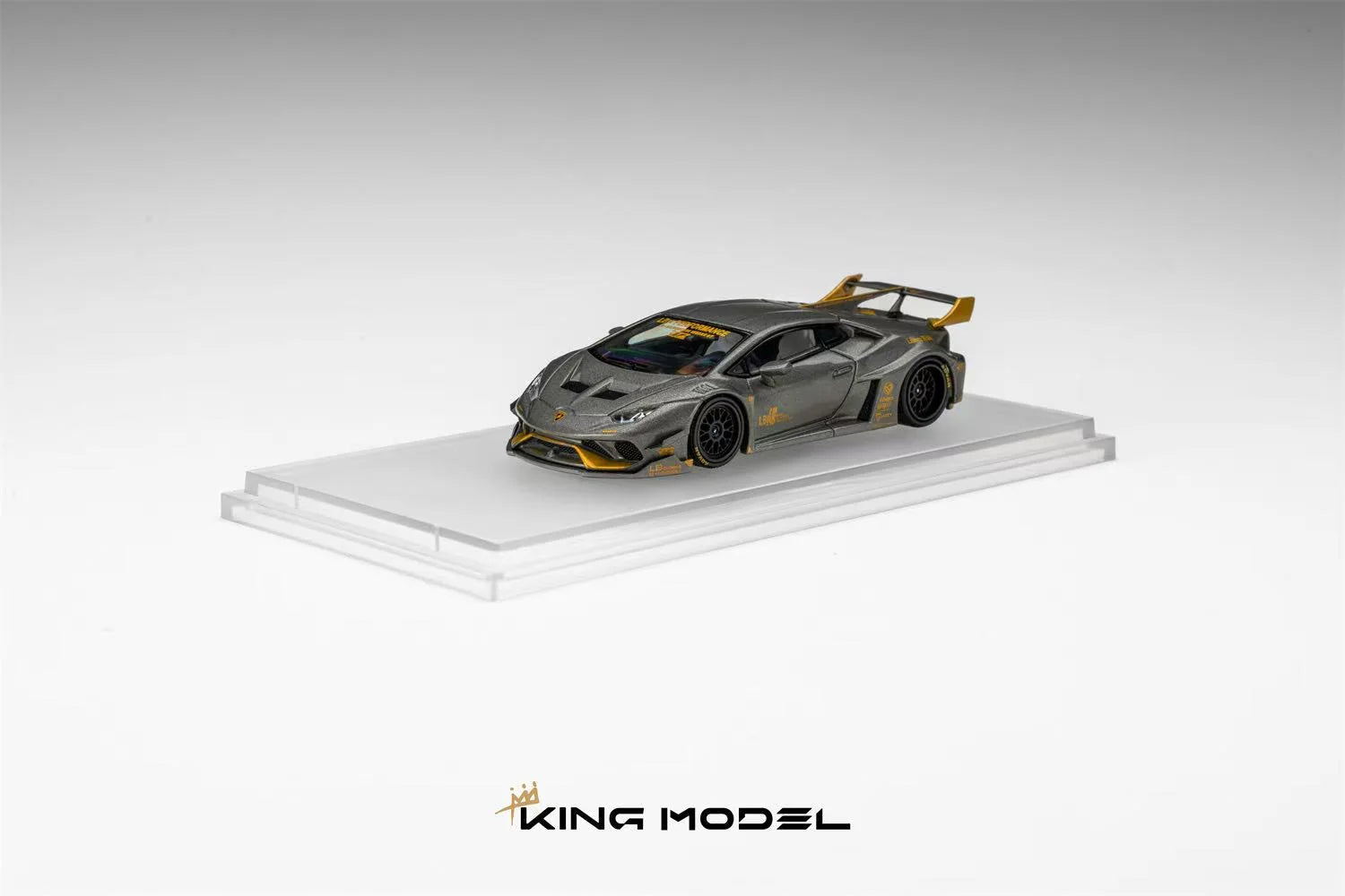 KING MODEL. 1:64 LB Huracan GREY GOLD