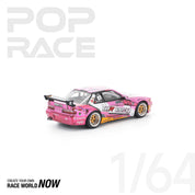 POP RACE 1:64 PANDEM S13 EVA RT 生产型定制初号机 EVA RACING x 1087X