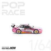 POP RACE 1:64 PANDEM S13 EVA RT 生产型定制初号机 EVA RACING x 1087X