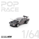 POP RACE 1:64 LAUREL C130 METALLIC GREY NEW TOOLING