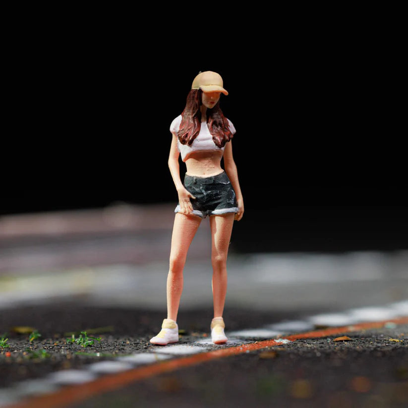 MOREART1:64 TRAVEL PHOTOGRAPHY DOLL SET RESIN MODEL
