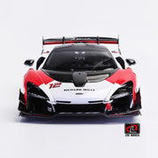 LCD Model 1/18 McLaren Senna GTR Red/White