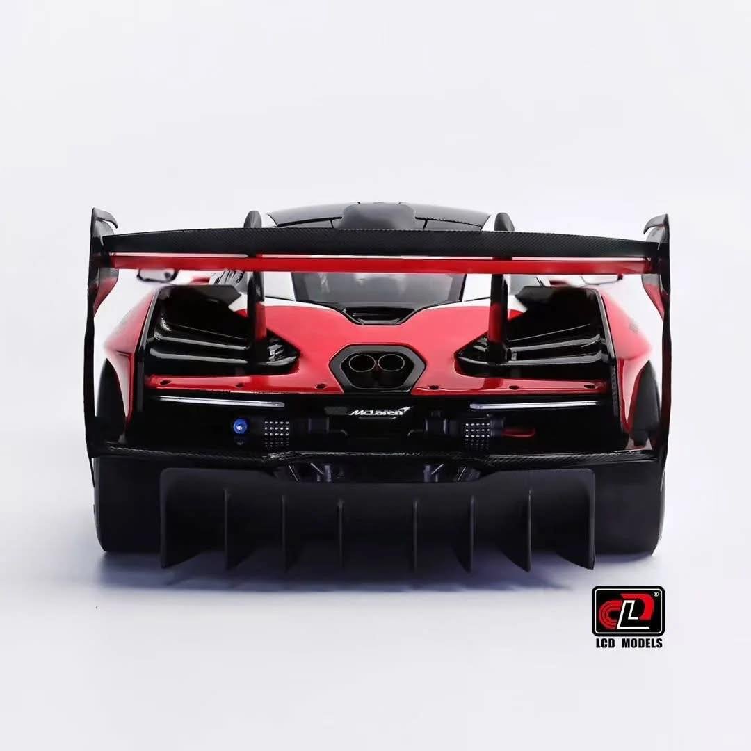 LCD Model 1/18 McLaren Senna GTR Red/White