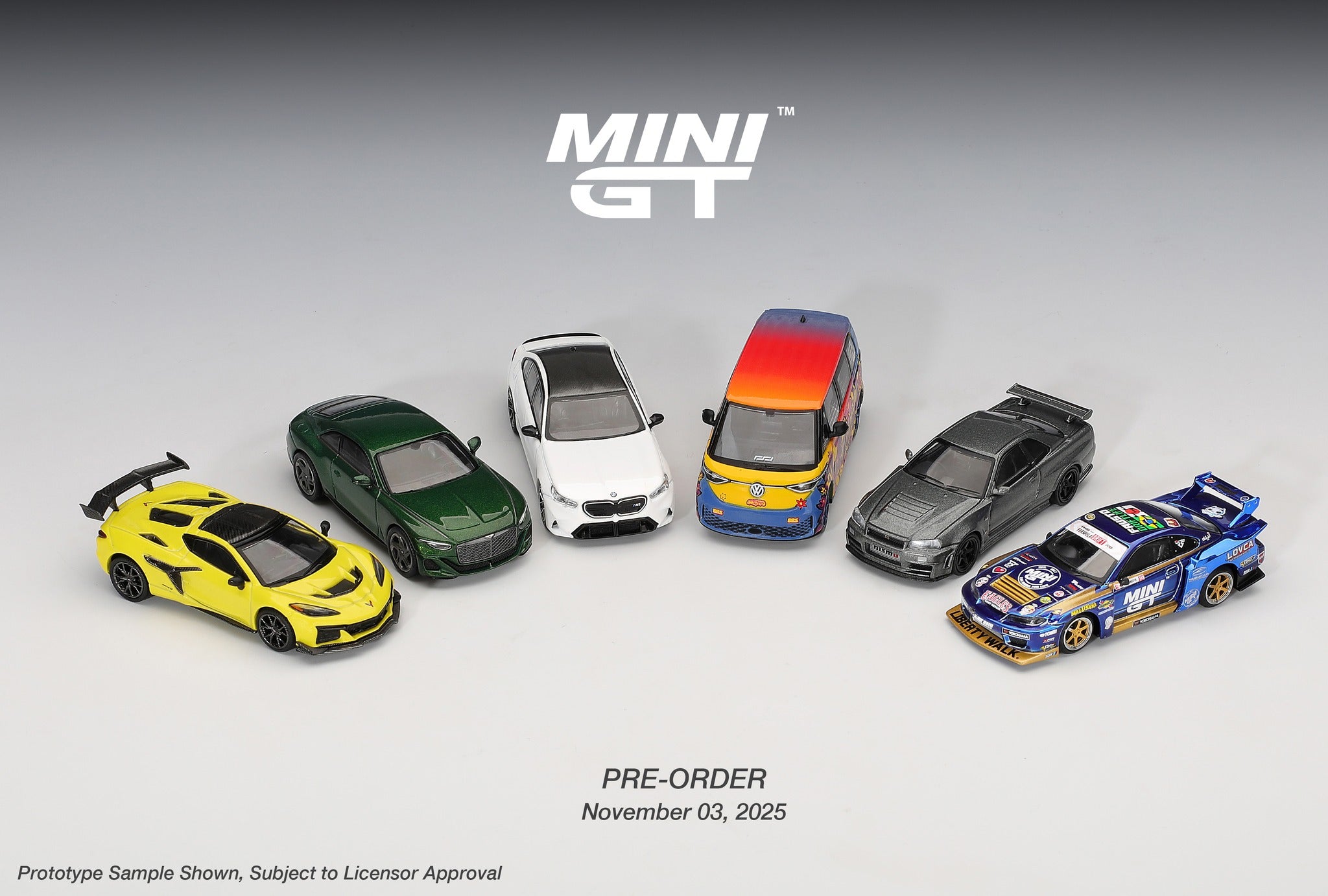 MINIGT - 1/64 Nissan LB-Super Silhouette S15 SILVIA  #555 Team MINI GT Liberty Walk 2025 Formula Drift