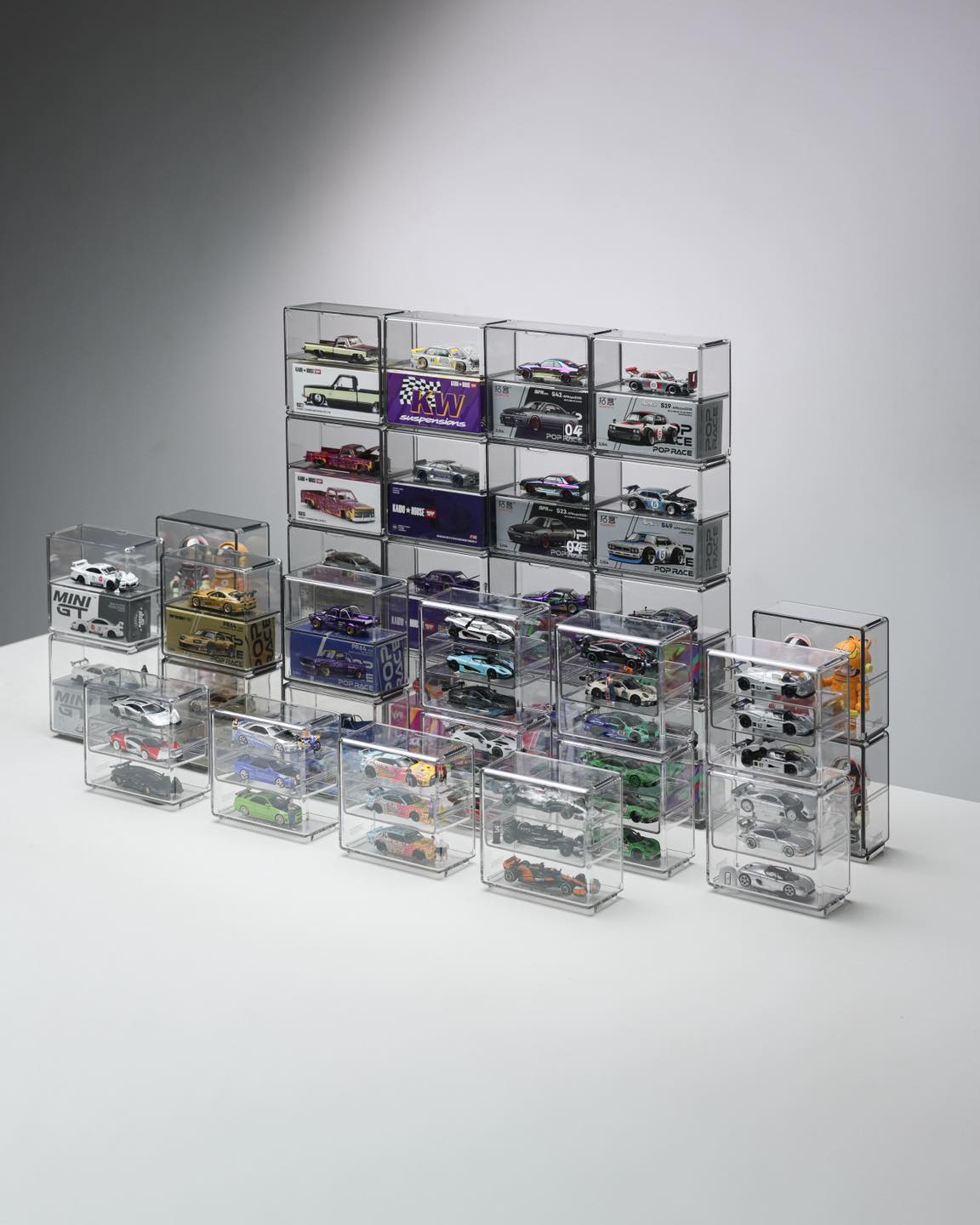 TuoToy 01 Standard Display Box MINIGT - TW - POPRACE
