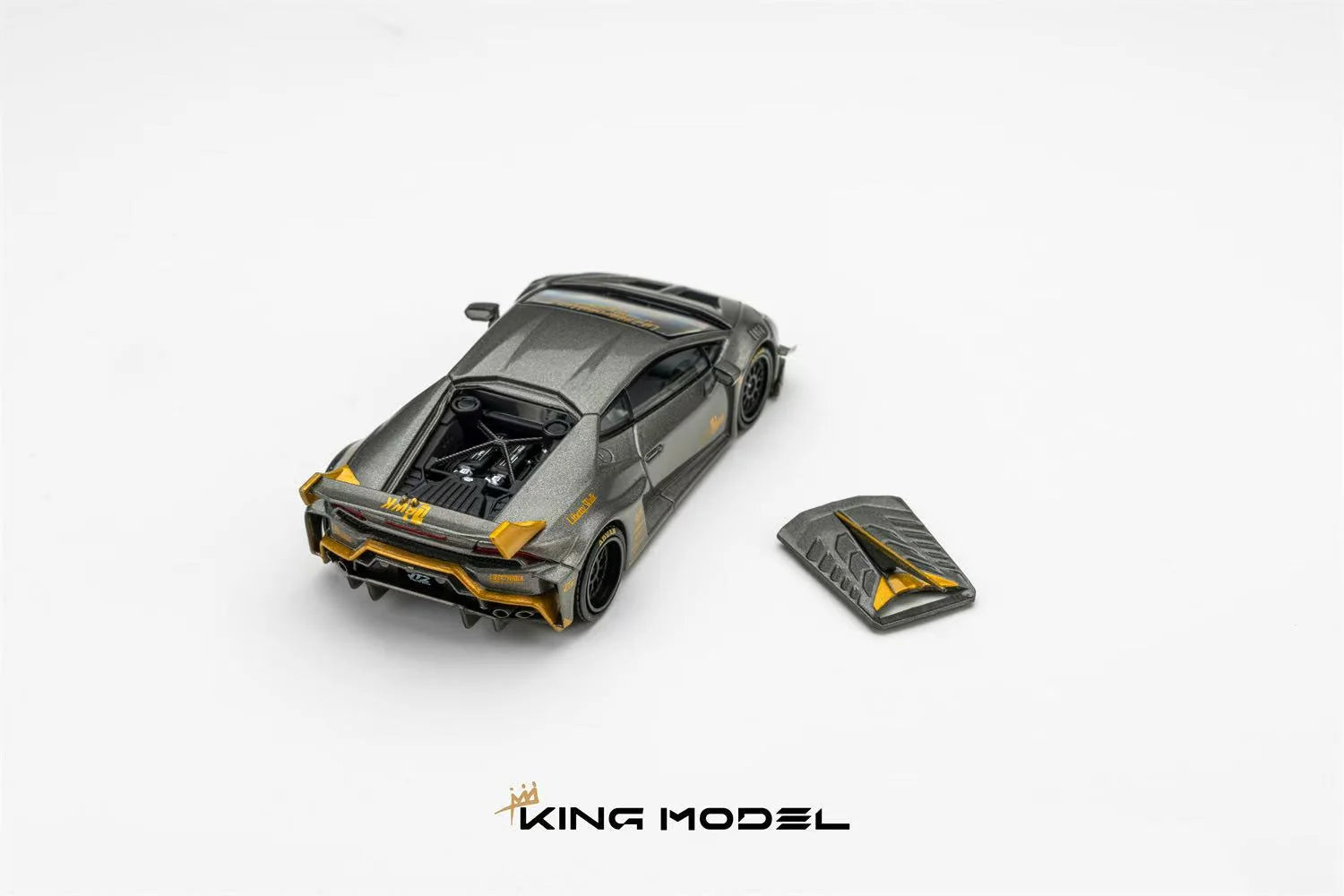 KING MODEL. 1:64 LB Huracan GREY GOLD
