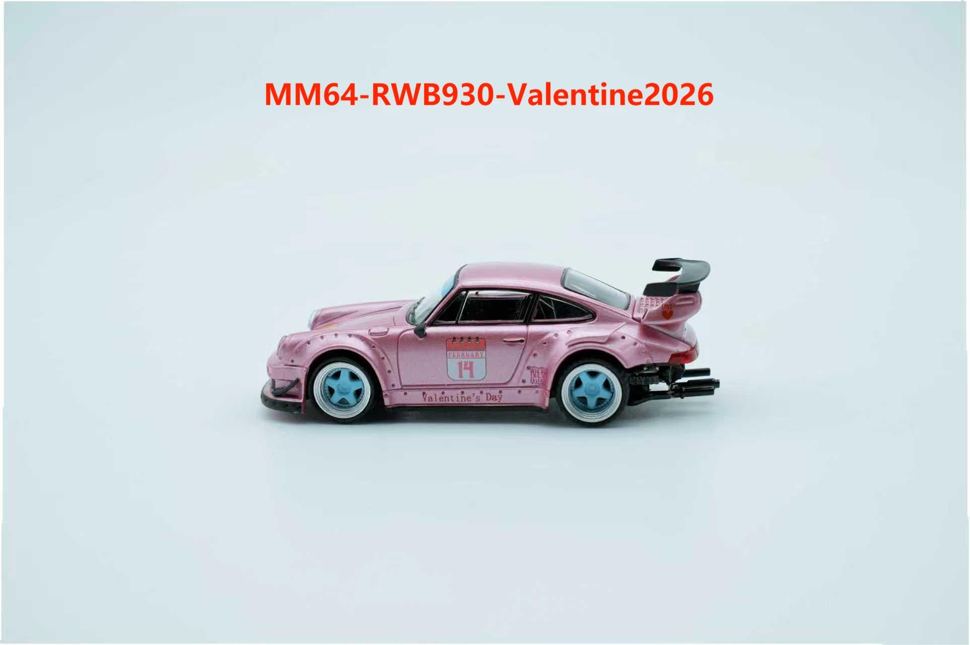 Modelmodel 1/64 RWB930 Valentine’s Day Edition