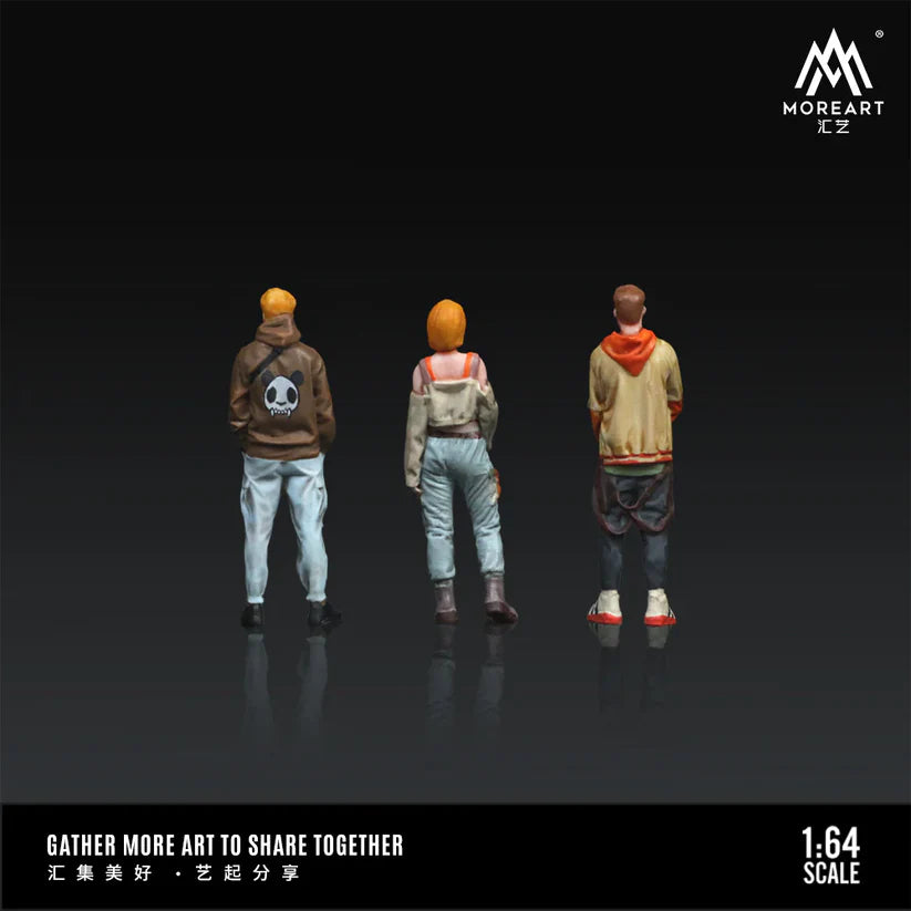 MOREART 1:64 TRENDY MEN’S AND WOMEN’S DOLL SETS
