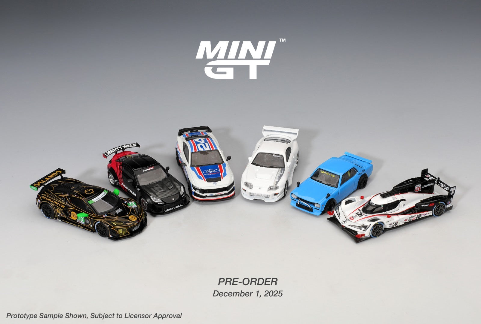 MINIGT - 1/64 Toyota GR86 LB★Nation Advan