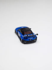 MINIGT 1/64 - LB-Silhouette WORKS GT NISSAN 35GT-RR Ver.2 Blue-  MGT01124