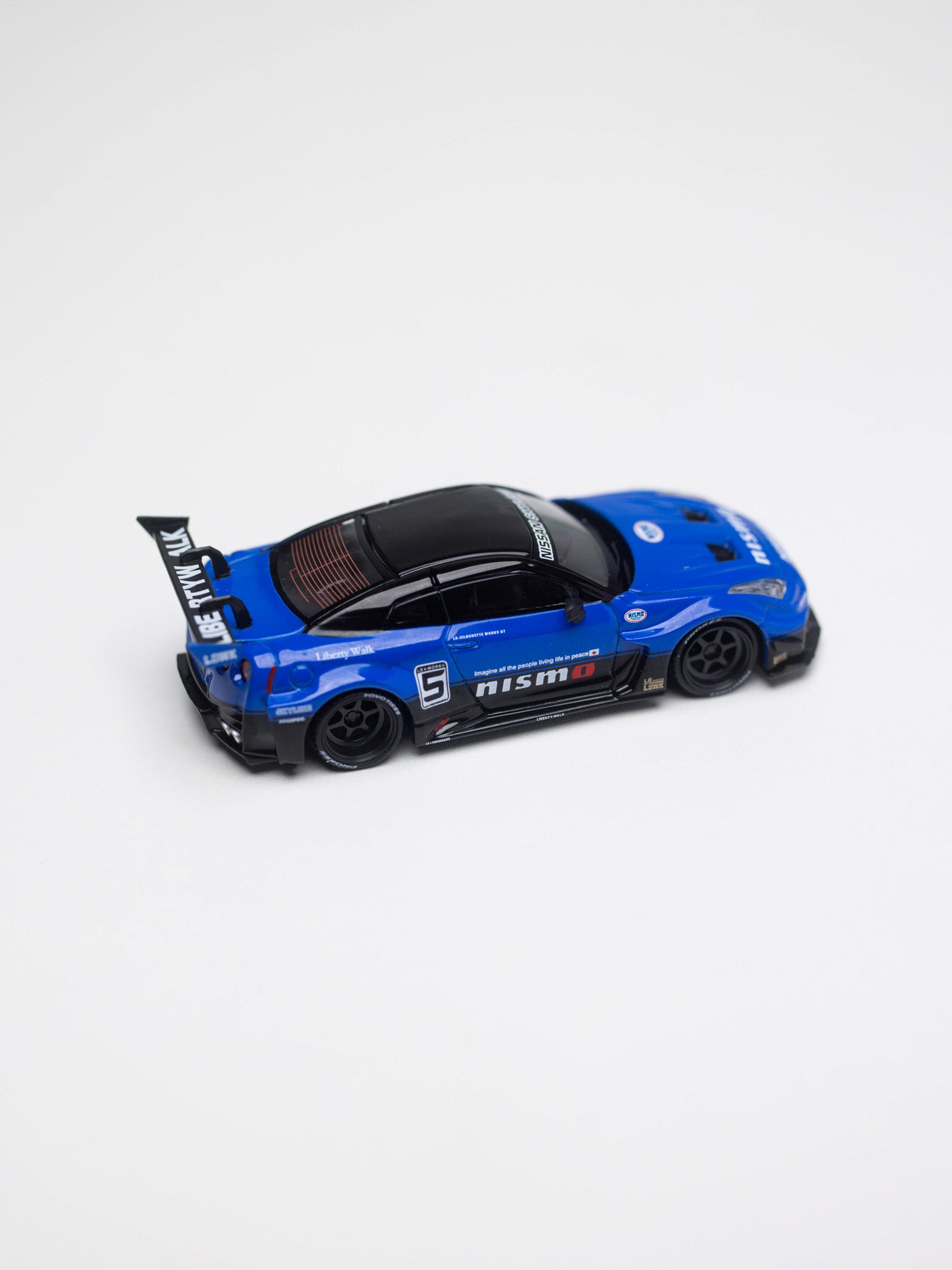 MINIGT 1/64 - LB-Silhouette WORKS GT NISSAN 35GT-RR Ver.2 Blue-  MGT01124