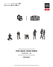 POP RACE 1/64 POP RACE TEAM CREW (6 Figures)