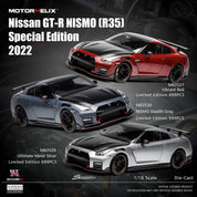 MOTORHELIX 1:18 Nissan GT-R NISMO (R35) Special Edition 2022 NISMO Vibrant Red
