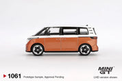MINIGT - VOLKSWAGEN ID.BUZZ CANDY WHITE / ENERGETIC ORANGE MGT01061-L