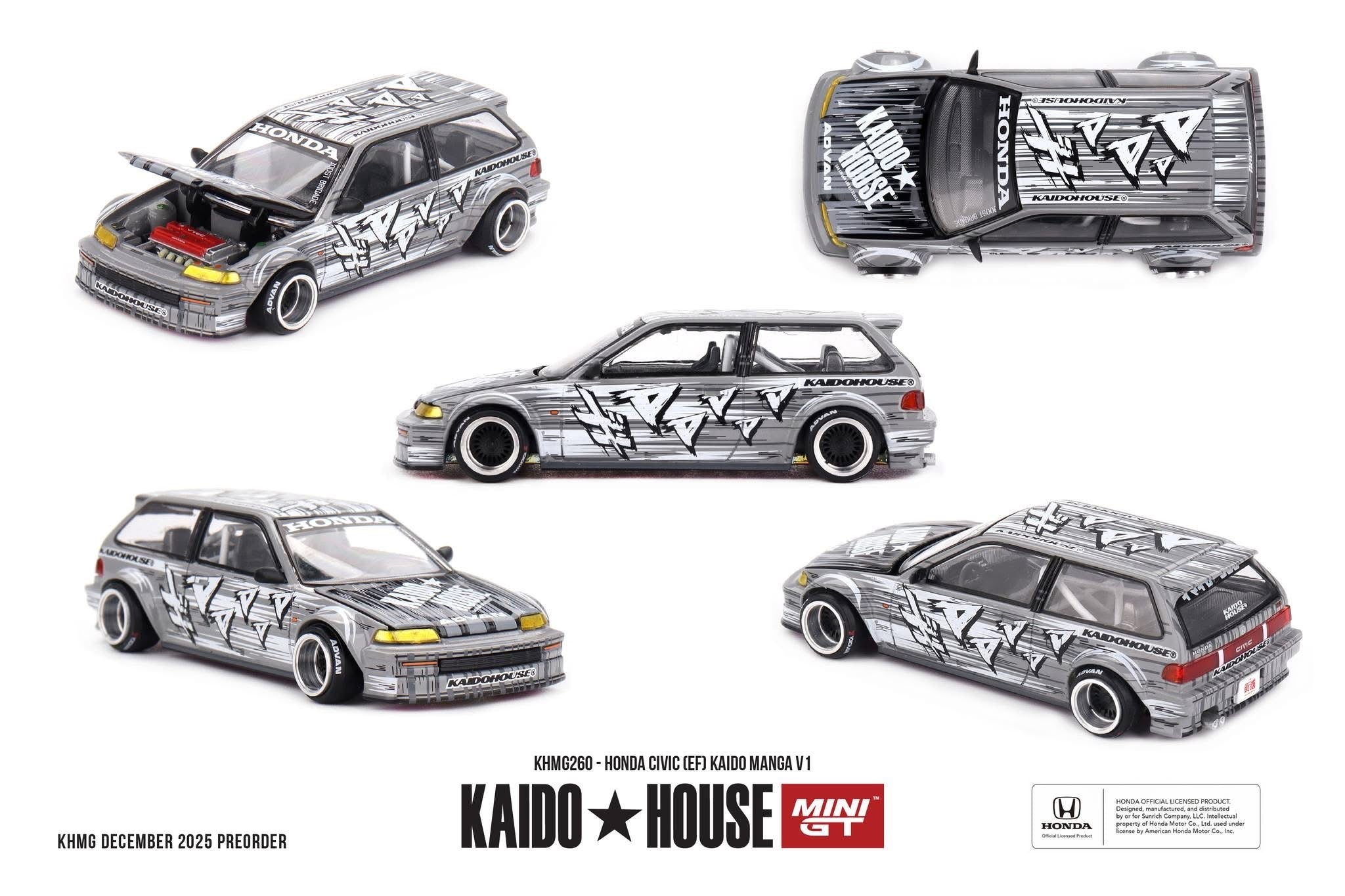 KaidoHouse x Mini GT Chevrolet Silverado Dually Vintage Spec V2