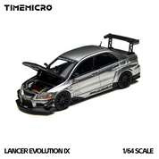 Time Micro 1:64 EVO 9 翼豪陆神 银色敞篷版