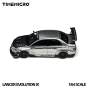 Time Micro 1:64 EVO 9 翼豪陆神 银色敞篷版