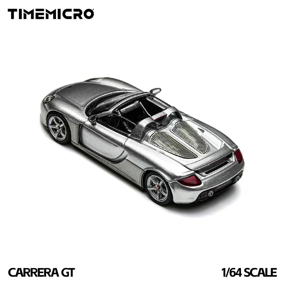 TimeMicro Carrera GT Silver Die-Cast Car Model